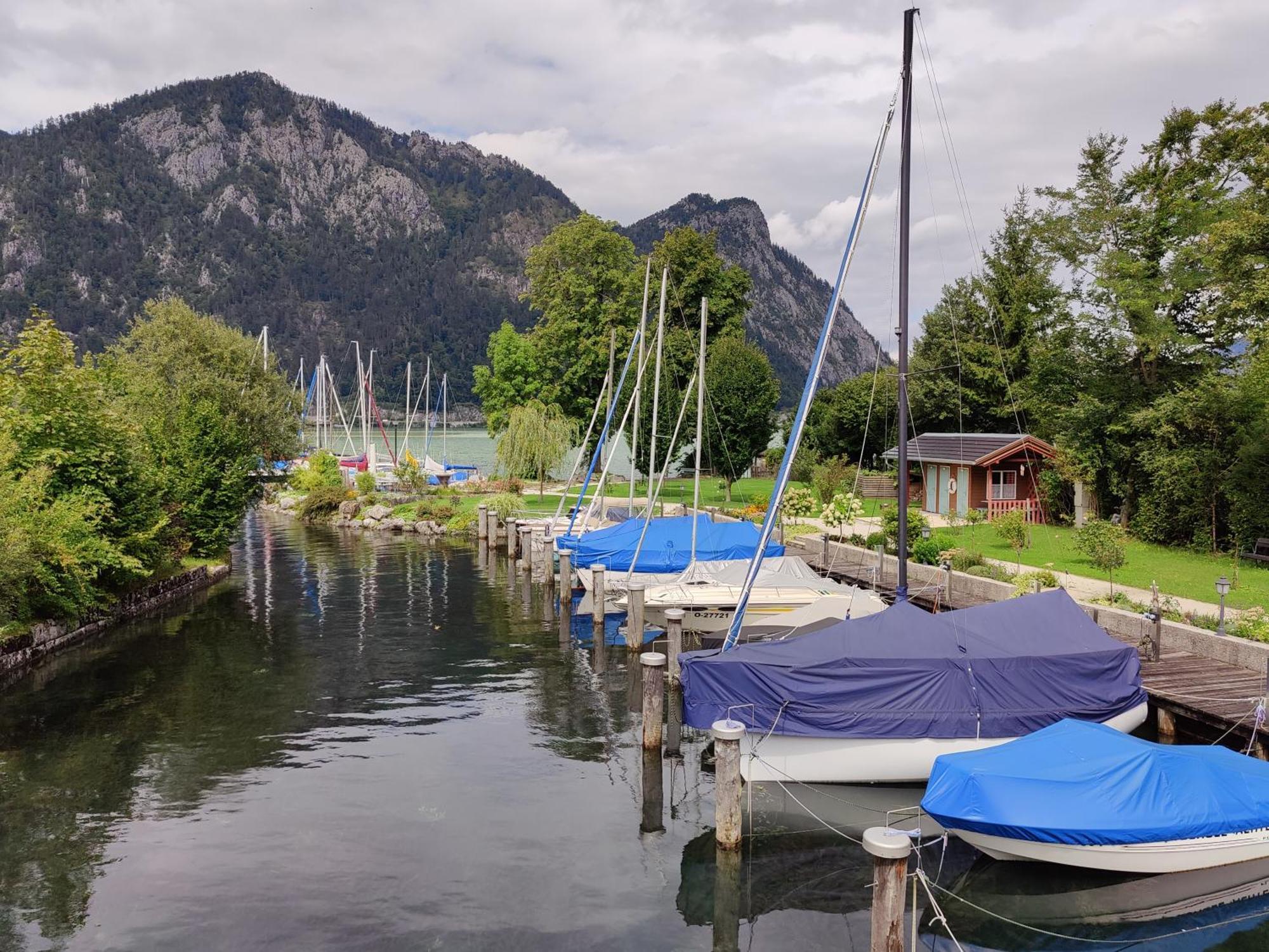Wohnen Am See Villa Schroetter Direkt Am Traunsee Rindbach Exterior foto