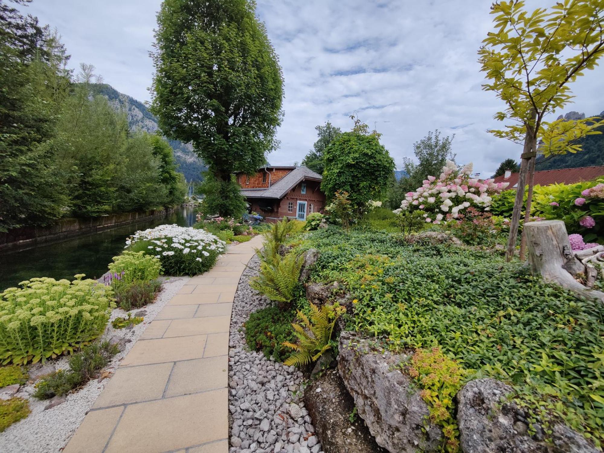 Wohnen Am See Villa Schroetter Direkt Am Traunsee Rindbach Exterior foto