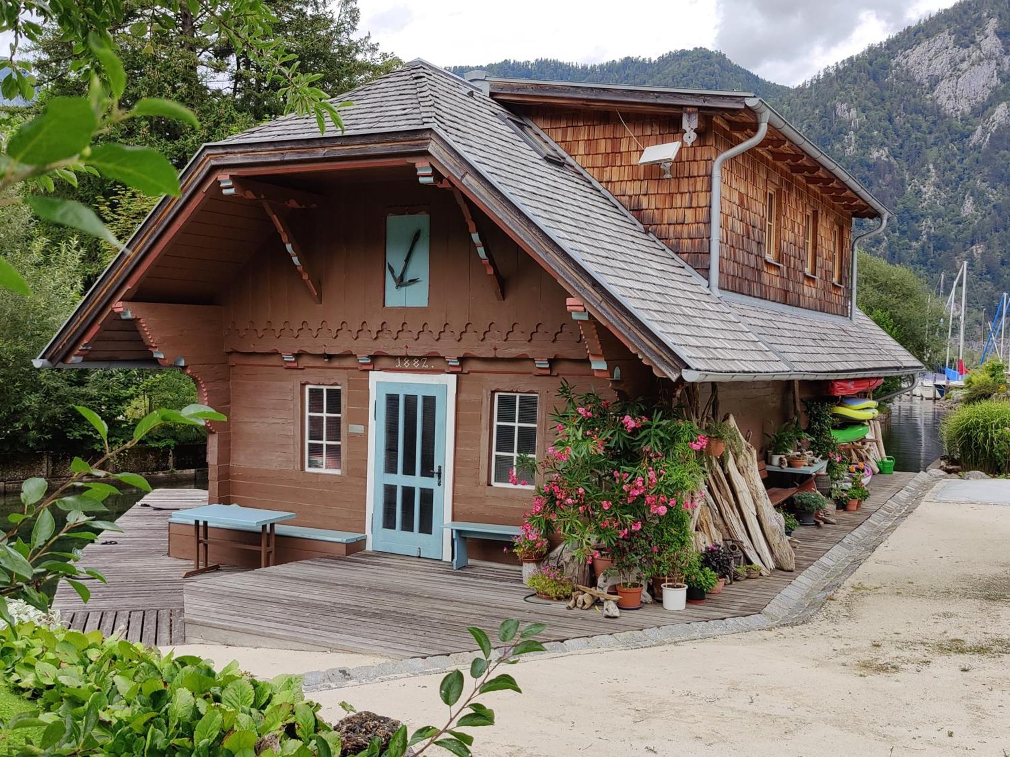 Wohnen Am See Villa Schroetter Direkt Am Traunsee Rindbach Exterior foto